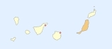 location of Fuerteventura